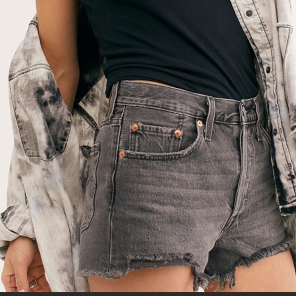 Levi’s 501 High-Rise Denim Shorts Eat Your Words